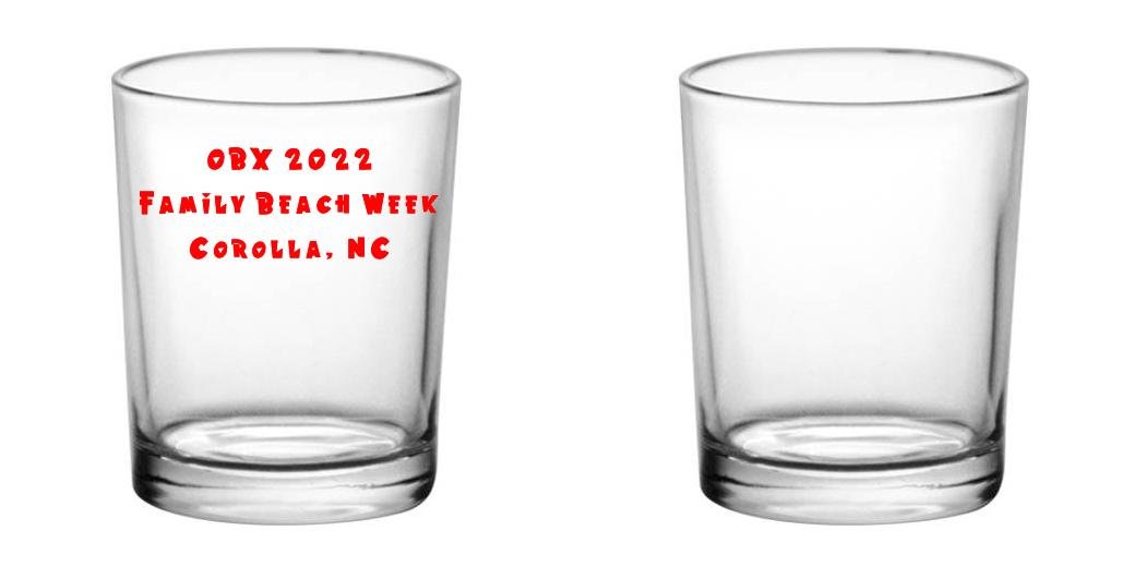 3 oz. Custom BarConic® Votive / Shot Glass
