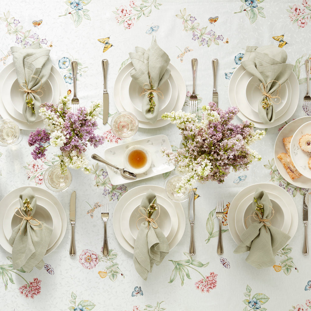 Bay Colors 12-Piece Dinnerware Set, White