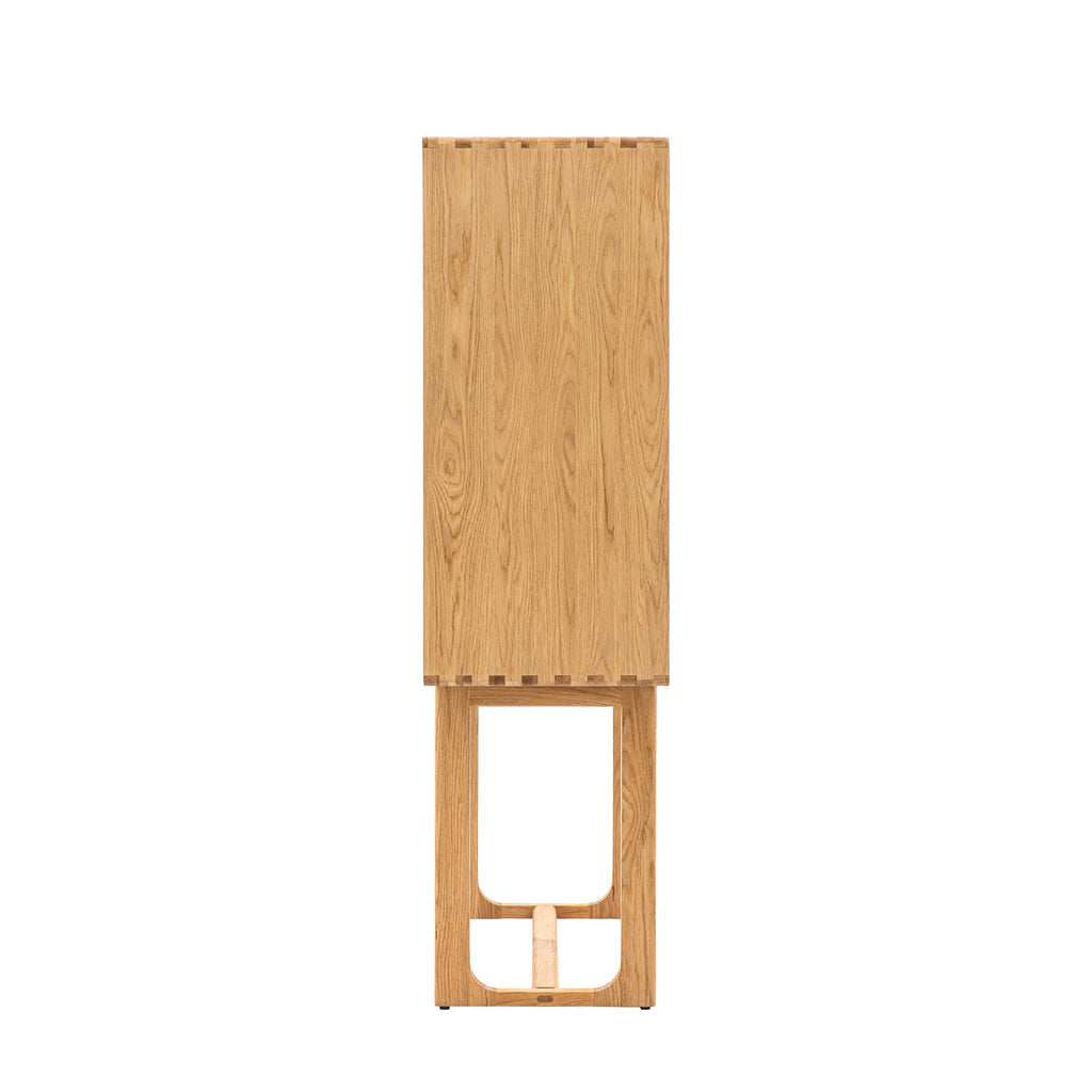 Craft Oak Cocktail Cabinet | Natural