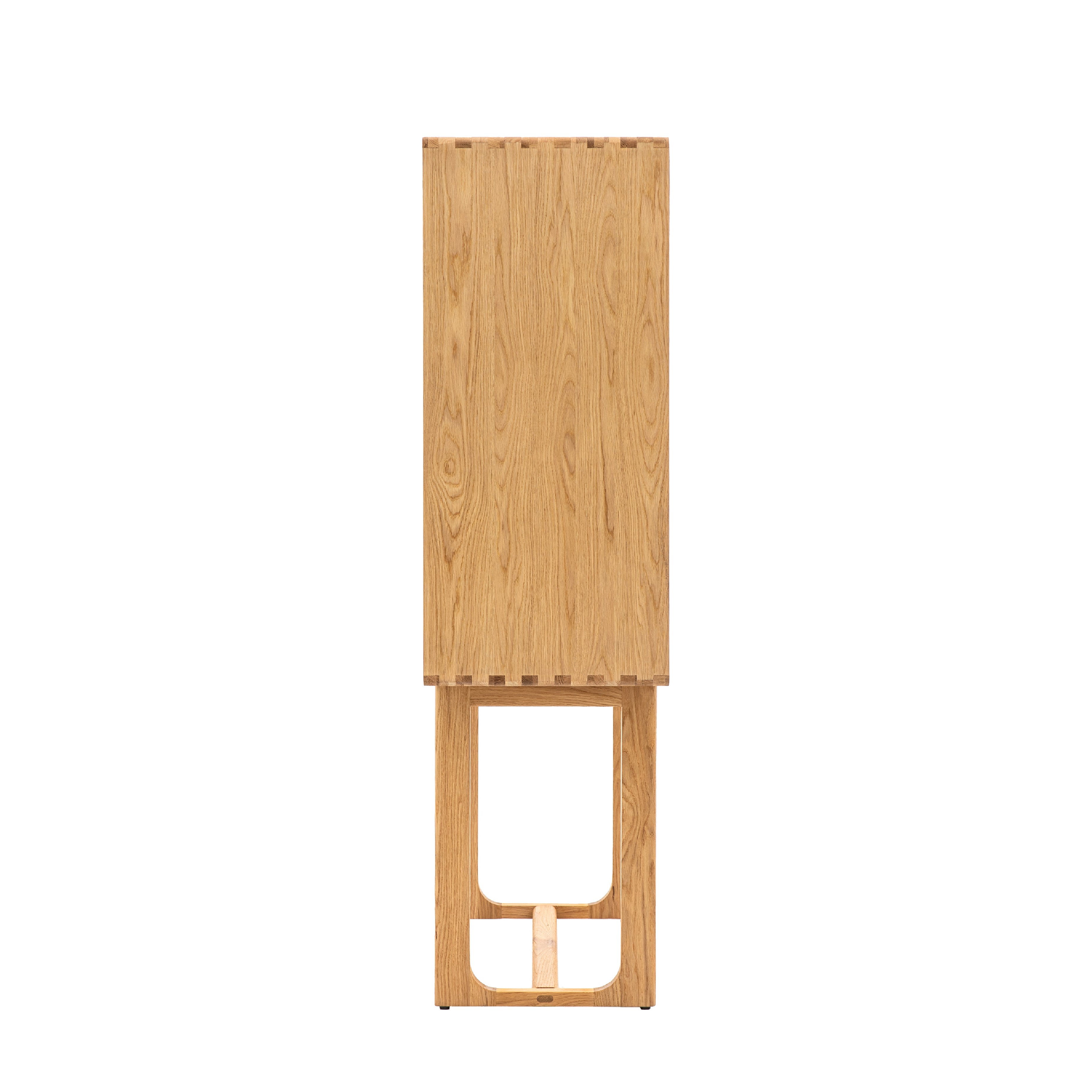 Craft Oak Cocktail Cabinet | Natural