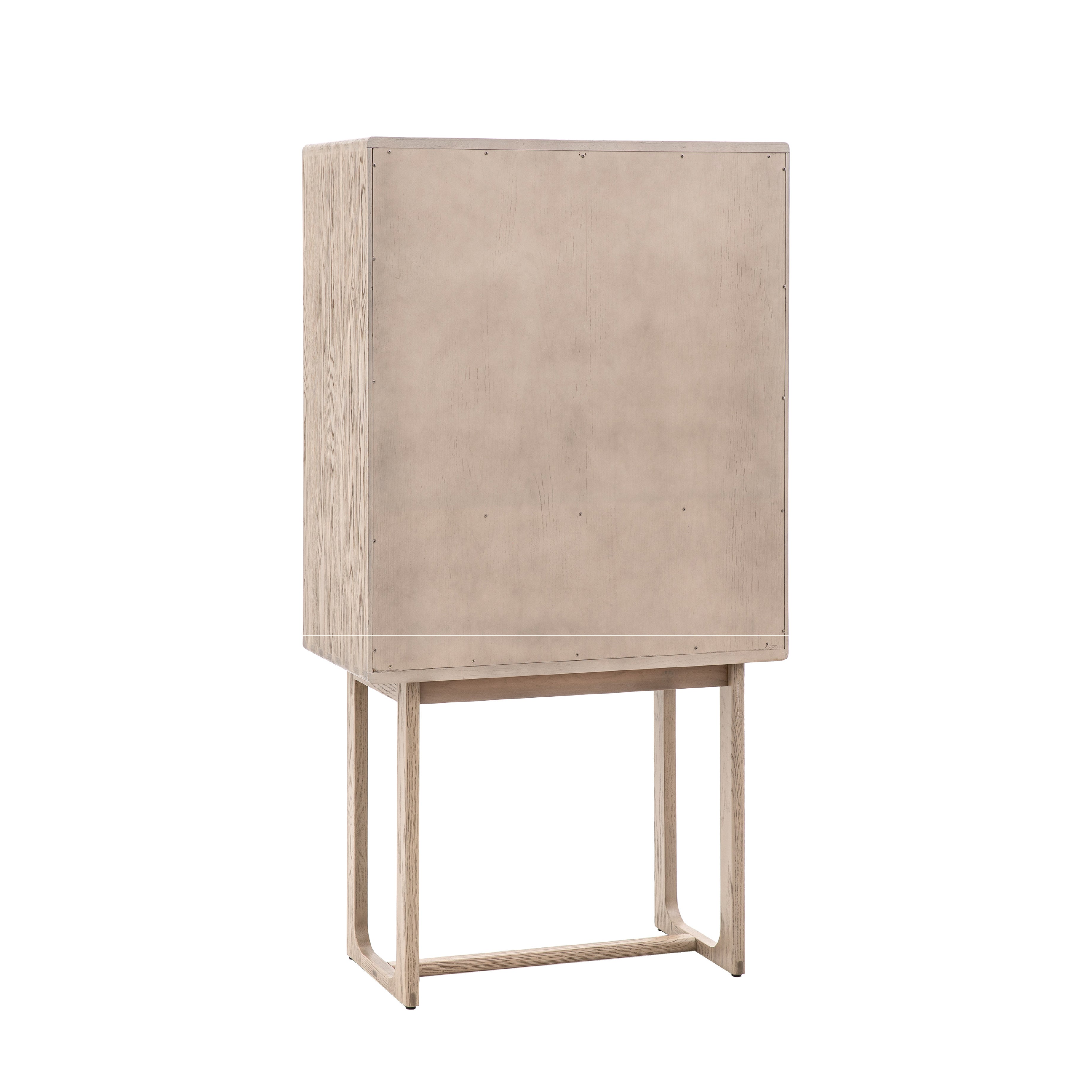 Craft Oak Cocktail Cabinet | Smoked