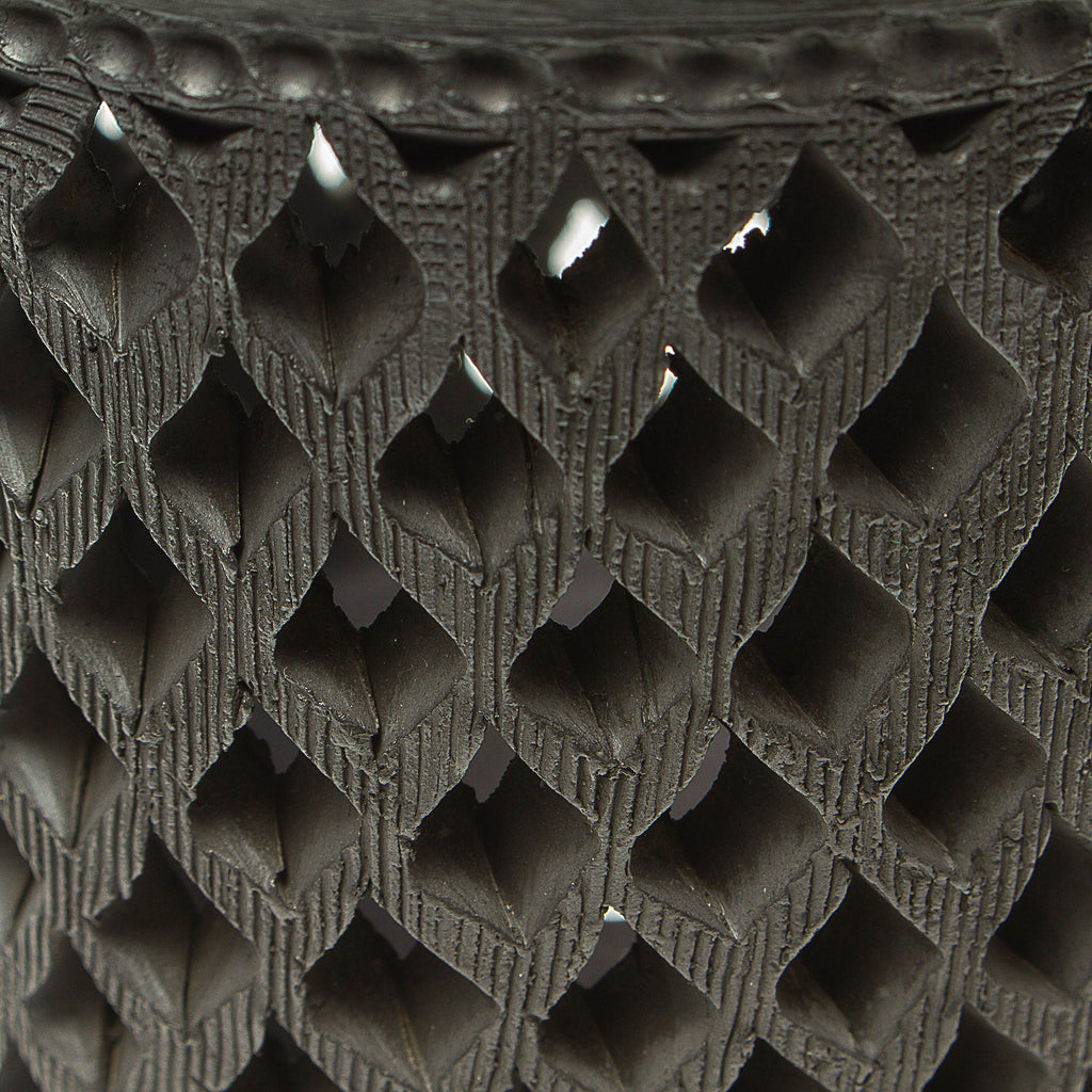 Unique Barro Negro Decorative Vase - San Bartolo Breeze