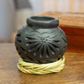 Barro Negro Black Ceramic Decorative Mini Vase - Splendid Black